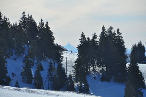 Alpenblick - nein, das ist nicht das Matterhorn...
