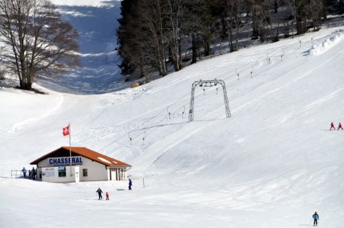 Skilift Chasseral (auch wenn er nicht dahin führt), Les Bugnenets

