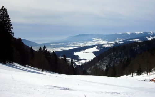 Blick zum Lac de Neuchâtel

