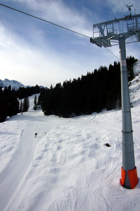 Sesselbahn Winteregg, 3. März 2010
