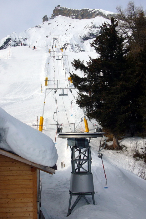 Skilift Allmendhubel, 3. März 2010
