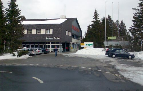 Heimwärts: Am Berghaus Gurnigel vorbei...

