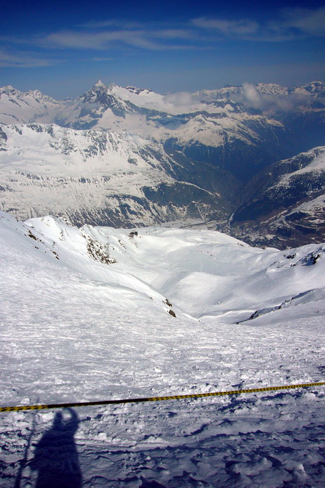 Herrlicher Pulverschnee, whow...
