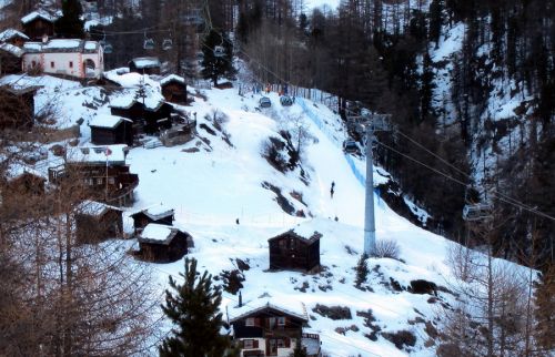 Talabfahrt nach Zermatt

