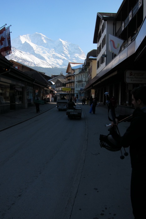 Wengen am Abend
