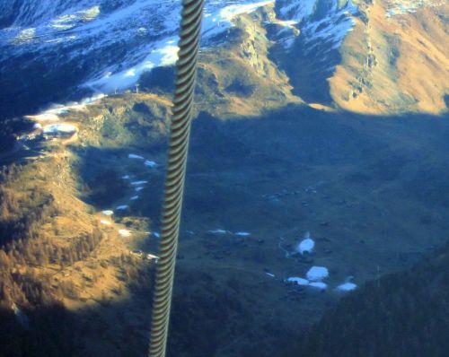 Zoom nach Sunnegga und Findeln Teil 2
