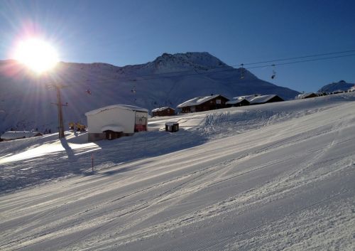 Herrliche Pisten in Sedrun!
