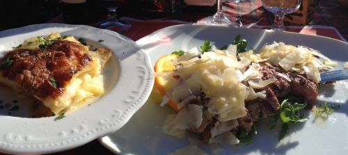 Chalet Etoile: Tagliata di Angus
