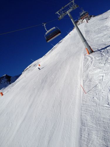 Gute obere Honeggpiste
