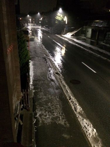 3. Januar 2015: 6 Stunden strömender Dauerregen
