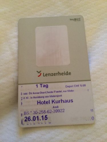 Tageskarte mit 10% Rabatt (Hotel)
