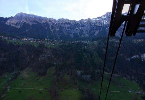 Unterwegs nach Mürren, Mittwoch, 12. April 2017
