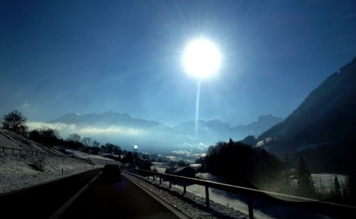 Anfahrt Spiez-Frutigen, 2. Dezember 2013
