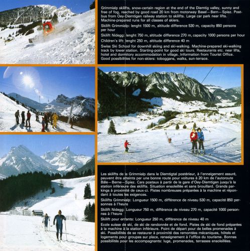 Prospekt Grimmialp, früher 1980er-Jahre (Archiv Jakob Schuler)
