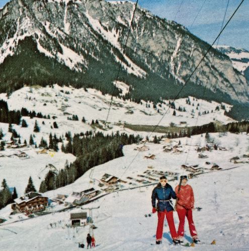 Detail aus Postkarte (gelaufen ca. 1980, Privatarchiv skiliftfotos.ch)
