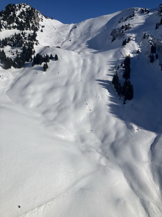 Ex-Trasse Skilift Lasenberg, 26. Dezember 2024
