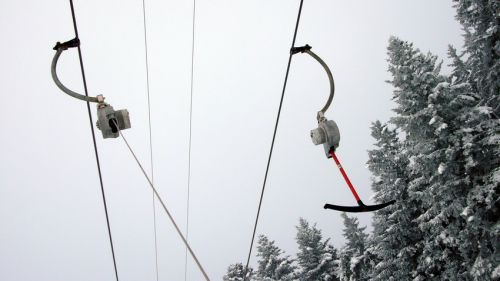 Am Lift hats viele Gehängetypen und Mischungen - dazu später
