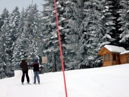 Nach rund 8 Minuten erreichen wir den Abbügelplatz
