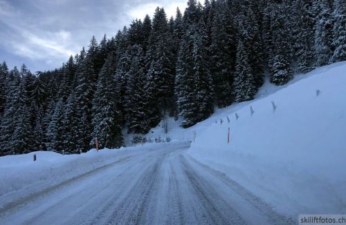 Anfahrt zum Selital, 8. Februar 2019
