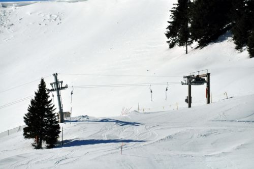 Blick rüber zum Skilift Kuhberg

