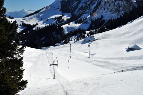 Skilift Kuhberg, 1. März 2010

