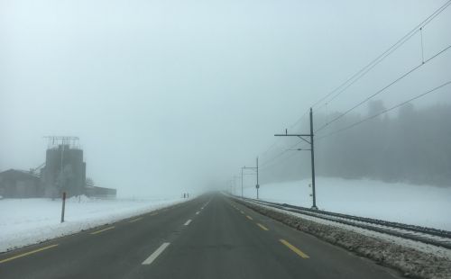 21. Januar 2017: Aus dem Nebel im Mittelland...
