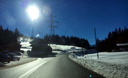 Auf dem Weg nach Schwarzsee links nach Sangernboden
