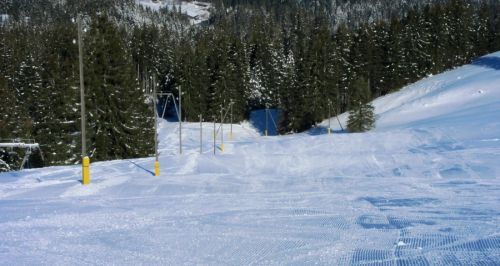Das schönste Pistenstück beim grossen Lift
