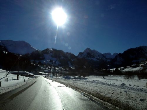 Kurz vor Schwarzsee
