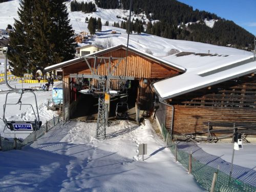 Sesselbahn Schwarzsee-Riggisalp, Garaventa 1992
