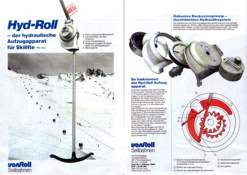 Gehängeprospekt Von Roll-Habegger, ca. 1987, Seiten 1+4 (Danke an [url=http://www.suizactiva.ch]José Martinez[/url] fürs Organisieren) - der Prospekt steht [url=http://www.jacomet.ch/themen/skilift/download/vonroll-gehaengeprospekt-1987.pdf]hier auch als PDF (1.3 MB) zum Download bereit[/url]
