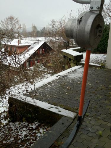 Skilift Knüslihubel, Bern: Pulver, gut. (Dezember 2011)
