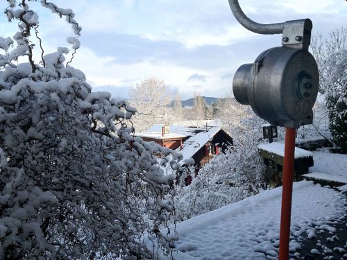 Skilift Knüslihubel, Bern: Pulver, gut. (Dezember 2011)
