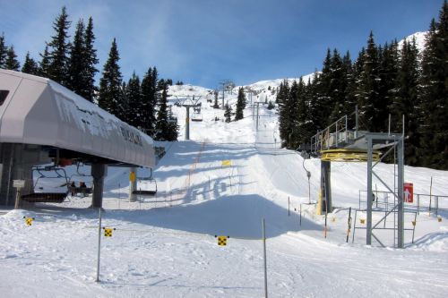 4KSB nach Gendusas, Skilift Palius
