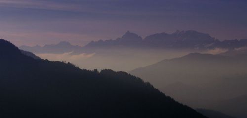 November 2006, Blick gen Surselva
