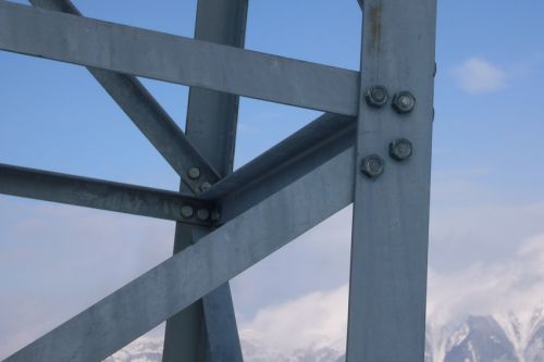 Die T-Stützen von Städeli waren 1969 noch geschraubt, nicht geschweisst
