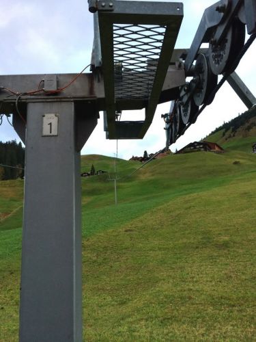 Skilift Junker, St. Antönien, 11. Oktober 2014
