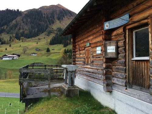 Skilift Junker, St. Antönien, 11. Oktober 2014
