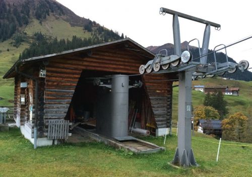 Skilift Junker, St. Antönien, 11. Oktober 2014
