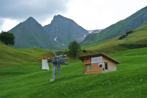 Solarskilift Tenna, Juli 2013

