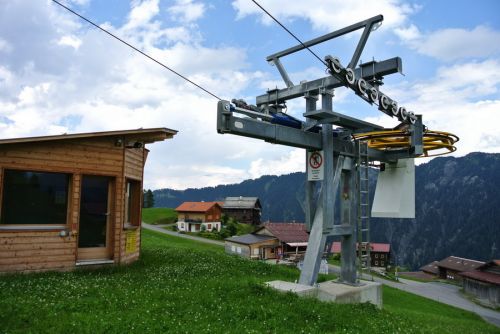 Solarskilift Tenna, Juli 2013
