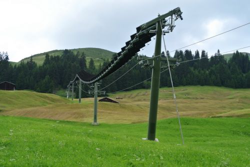 Solarskilift Tenna, Juli 2013
