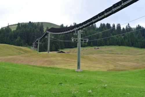 Solarskilift Tenna, Juli 2013
