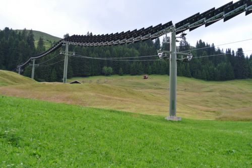 Solarskilift Tenna, Juli 2013
