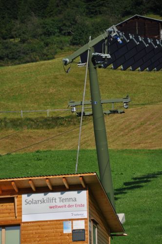Solarskilift Tenna, Juli 2013
