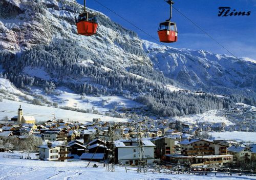 Postkarte Flims-Startgels, ca. 1980er-Jahre (Archiv [url=http://skilift-nostalgie.ch]Jakob Schuler[/url])
