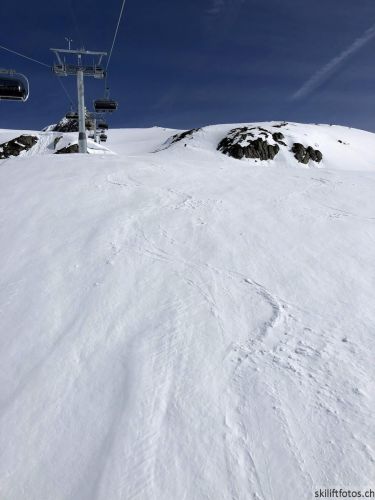 Sesselbahn Schneehüenerstock, 6.4.2018

