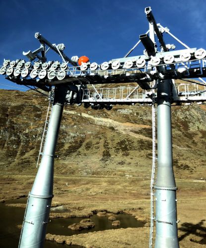 10er-Gondelbahn Schneehüenerstock, 23. Oktober 2018

