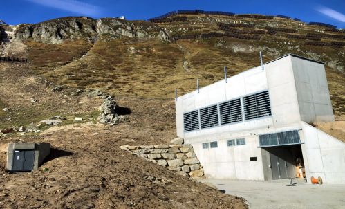 Pumpstation beim Oberalpsee, 23. Oktober 2018
