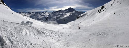 Piste Schneehüenerstock-Oberalppass, 23. Februar 2019

